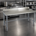 Thumbnail image #3 for Eagle Spec-Master Stainless Steel Work Table with Backsplash, 120W x 36D, 14-Gauge 300 Series Top