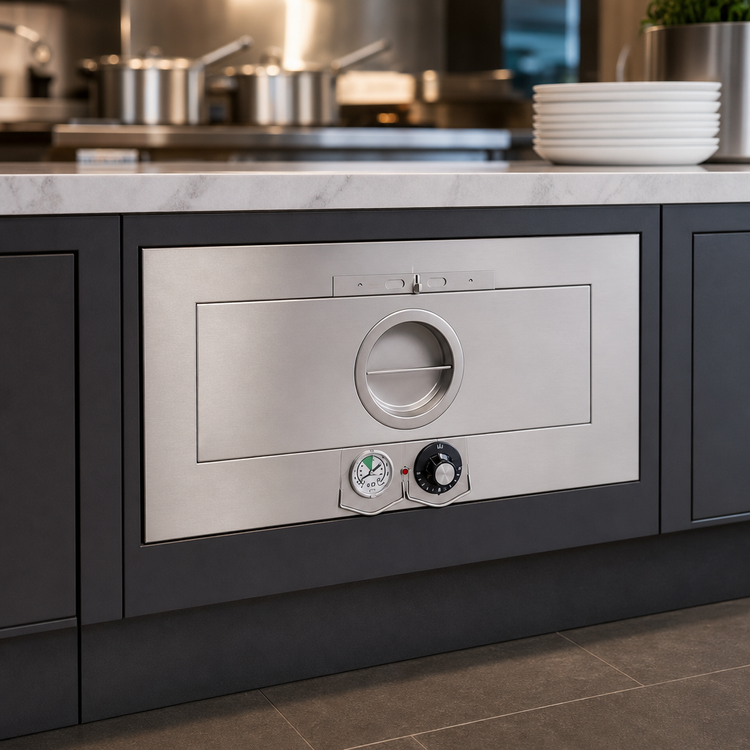 Product image #3 for Toastmaster Built-In Single Drawer Food Warming Drawer with Thermostatic Controls