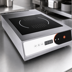 Thumbnail image #3 for Nemco Food Equipment DIPO Induction 9130A Portable Countertop Single-Burner Induction Range, 1.8 kW, 120V, Digital Controls