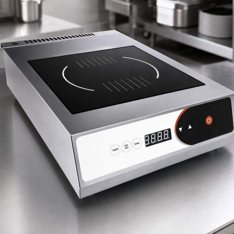 Product image #3 for Portable Countertop Single-Burner Induction Range, 1.8 kW, 120V