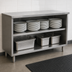 Thumbnail image #3 for Eagle Spec-Master Open Front Plate Cabinet with Stainless Steel Top, 144 Inch W x 18 Inch D