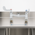 Thumbnail image #3 for T&S Brass 8-Inch Adjustable Center Deck Mount Mixing Faucet, Less Nozzle