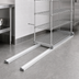 Thumbnail image #3 for Floor-Trak 11 Ft Single-Deep Floor Track Kit for Wire Shelving