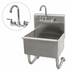 Thumbnail image #3 for Advance Tabco Wall-Mounted Stainless Steel Service Sink with Gooseneck Faucet