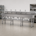 Thumbnail image #3 for Advance Tabco Six-Station Knee-Operated Freestanding Hand Sink with Gooseneck Spouts
