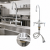 Thumbnail image #3 for T&S Brass Double Pantry Deck-Mount Mixing Faucet with 5 3/4