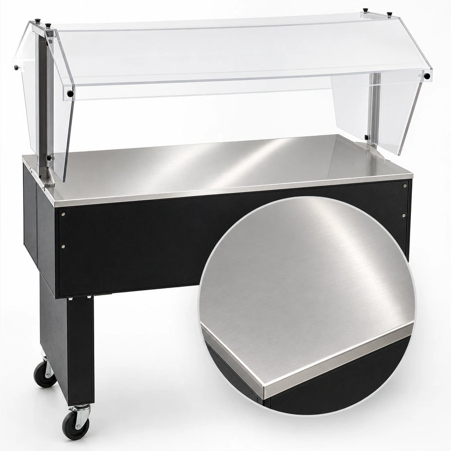 Polished Stainless Steel Top