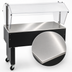 Thumbnail image #3 for Eagle Service Mate Portable Buffet Solid Top Unit with Sneeze Guard, 63-1/2 Inch Wide