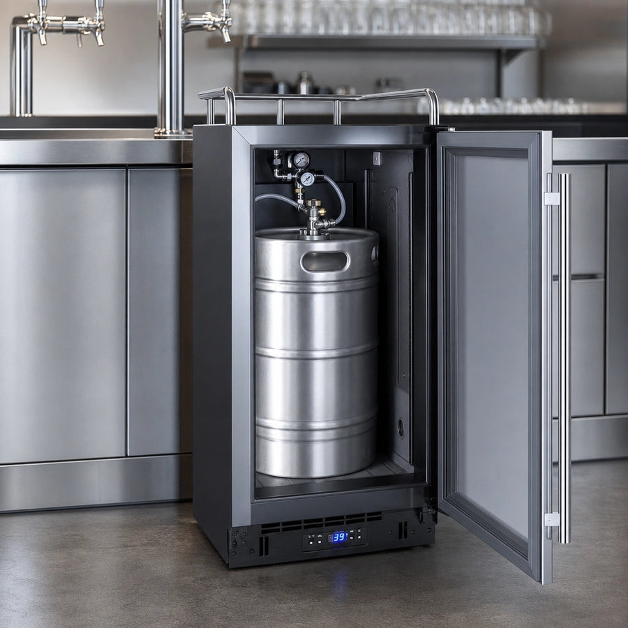 Compact Keg Storage