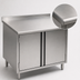 Thumbnail image #3 for Spec-Master Cabinet Base Enclosed Work Table with Hinged Doors