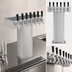 Thumbnail image #3 for Perlick Extra High 6-Faucet Countertop Glycol-Cooled Tee Draft Beer Tower, Stainless Steel