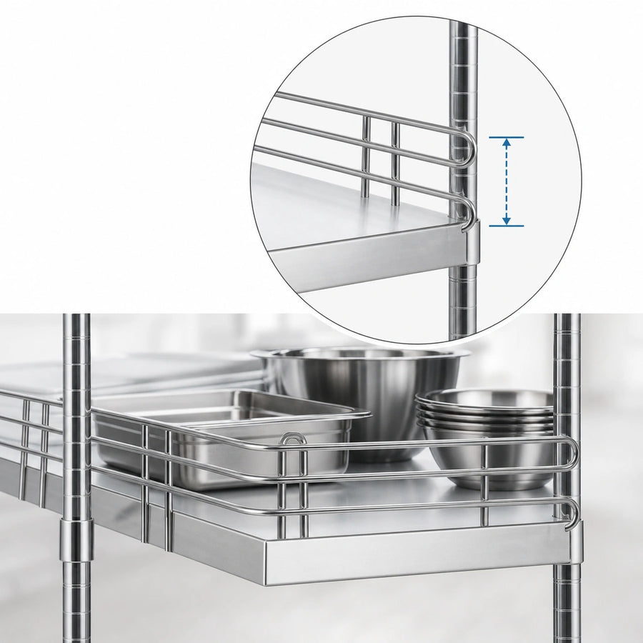4-Inch Tall Ledge