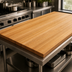 Thumbnail image #3 for John Boos Appalachian Red Oak Edge Grain Island Countertop, 108 x 36 x 1-1/2 Inch, Penetrating Oil Finish