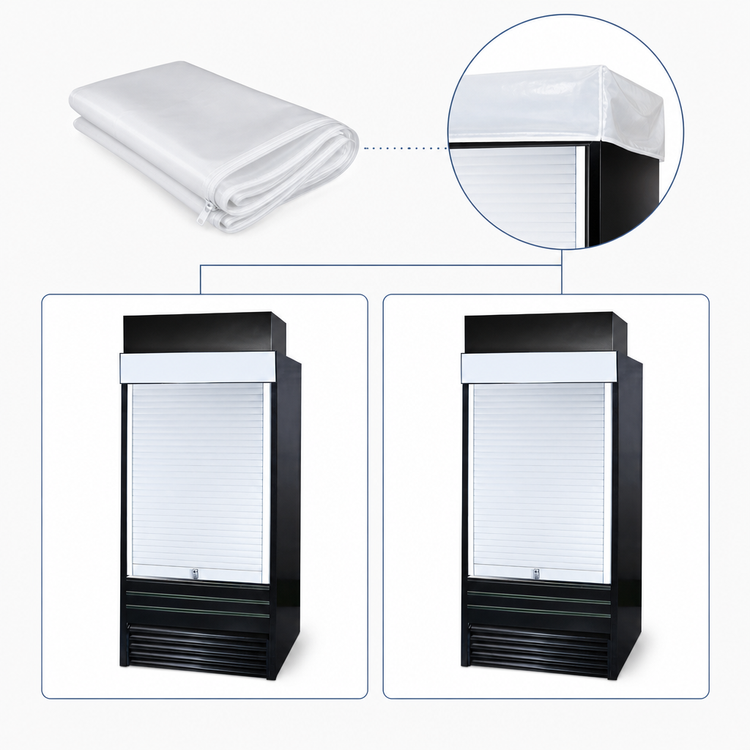 Product image #3 for Turbo Air 36-Inch Hard Plastic Security Cover for TOM-36EB-N & TOM-36ES-N