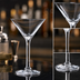 Thumbnail image #3 for Ashbury 4.5 oz Clear Footed Martini Glass with Pulled Stem