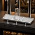 Thumbnail image #3 for Perlick 33-Inch Stainless Steel Surface-Mount Drip Tray with Glass Rinser for Brew Pipe Towers