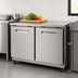 Thumbnail image #3 for Kelvinator Commercial Two-Section ADA Height Undercounter Freezer, 48-Inch Wide, 12 Cu. Ft., Rear-Mounted Self-Contained Refrigeration