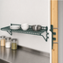 Thumbnail image #3 for Eagle Group Snap-n-Slide Wall-Mounted Wire Shelf, 60 x 12 Inches, Blue-Green Hybrid Epoxy Finish