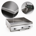 Thumbnail image #4 for Vulcan HEG24E Heavy Duty Electric Countertop Griddle with 24 x 24 Inch Polished Steel Cooking Surface