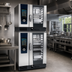 Thumbnail image #3 for RATIONAL iCombi Pro Combi-Duo Double-Stack Electric Combi Oven, 6-Half Size Over 10-Half Size, 208/240V, 3-Phase, AutoDose