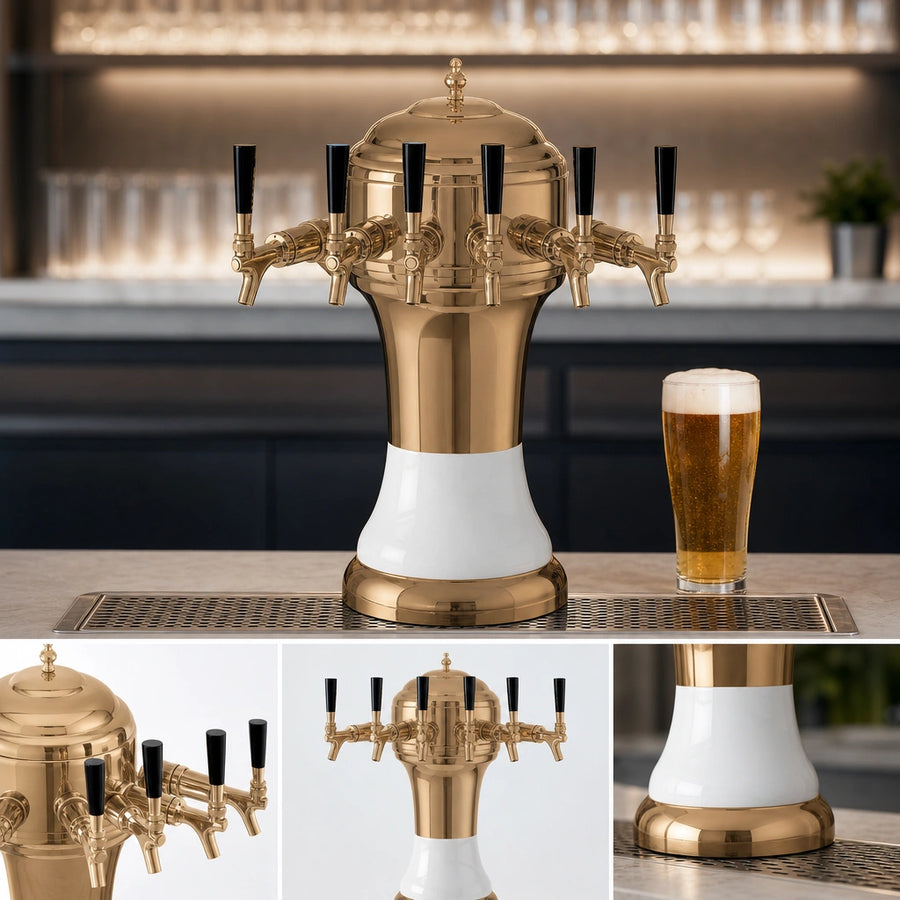 Five-Faucet Capacity