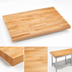 Thumbnail image #3 for John Boos Northern Hard Rock Maple Edge Grain Work Table Top for Bakers' Tables, 156 x 24 x 2-1/4 Inch, Penetrating Oil Finish