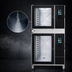 Thumbnail image #3 for Blodgett INVOQ Double-Stacked Electric Boilerless Combi Oven Steamer, 62BLE Over 102BLE, 16-Pan Capacity