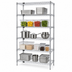 Thumbnail image #3 for Quantum Chrome-Plated Wire Shelving Starter Kit, 30