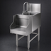Thumbnail image #3 for Eagle Spec-Bar Stainless Steel Underbar Blender Station with Sink and T&S Faucet