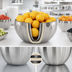 Thumbnail image #3 for Vollrath 9-Inch Round Double Wall Insulated Stainless Steel Serving Bowl, 3.4 Quart