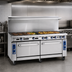 Thumbnail image #3 for Imperial Pro Series 72-Inch Commercial Gas Range with 3/4-Inch Griddle and Two Convection Ovens