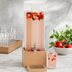 Thumbnail image #4 for Cal-Mil Renew 3 Gallon Countertop Beverage Dispenser with Ice Chamber and Drip Tray
