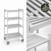 Thumbnail image #4 for Cambro Camshelving Premium 4-Tier Vented High Density Mobile Starter Unit, 24