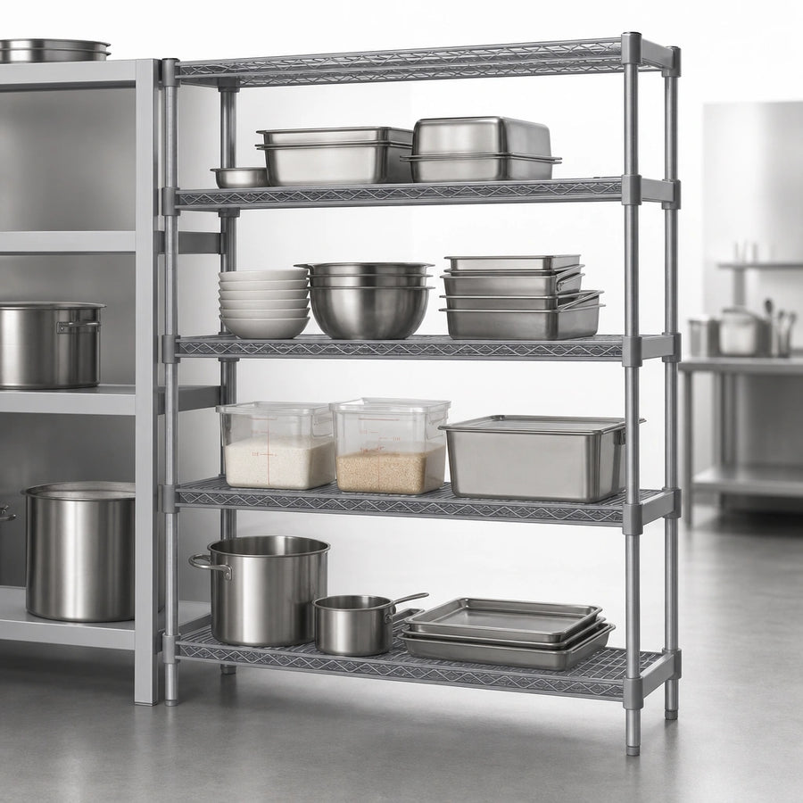 4-Tier Add-On Shelving