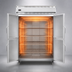 Thumbnail image #3 for Continental Refrigerator DL2WE-SA-HD Designer Line Extra-Wide Heated Holding Cabinet with Half Doors