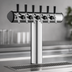 Thumbnail image #3 for Perlick 6-Faucet Winged Tee Countertop Glycol-Cooled Draft Tower, Stainless Steel