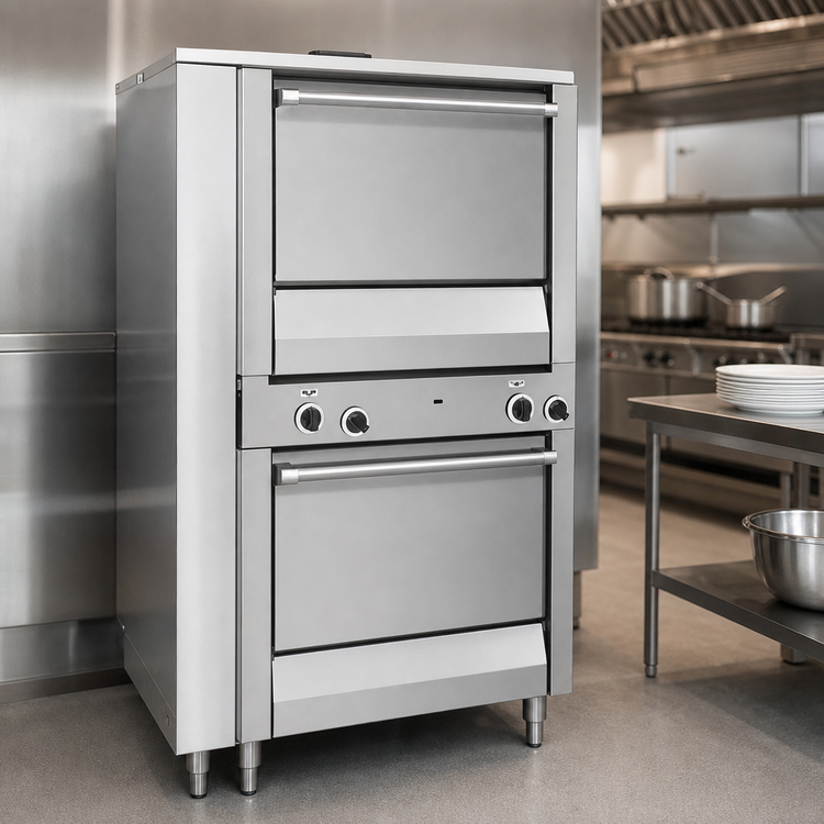 Product image #3 for Garland Master Series M2R Heavy-Duty Double Deck Standard Gas Oven Range Match