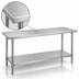 Thumbnail image #3 for Duke Manufacturing 60 x 24-Inch Stainless Steel Work Table with Galvanized Undershelf