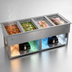 Thumbnail image #4 for Vollrath Hot/Cold/Frozen 4-Well Flat Flange Drop-In Food Well with Self-Contained Refrigeration, 120/208-240V