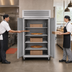 Thumbnail image #3 for Turbo Air PRO Series Pass-Thru Heated Pizza Holding Cabinet, Two-Section, 48.7 Cu. Ft.
