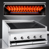 Thumbnail image #3 for Bakers Pride Dante Series L-36RS 36-Inch Low-Profile Countertop Radiant Gas Charbroiler