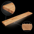 Thumbnail image #3 for John Boos Steam Table Cutting Board, 48 x 12 x 1-3/4 Inch, Edge Grain Northern Hard Rock Maple