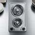 Thumbnail image #4 for Summit 12-Inch Built-In Stainless Steel 2-Burner Electric Coil Cooktop