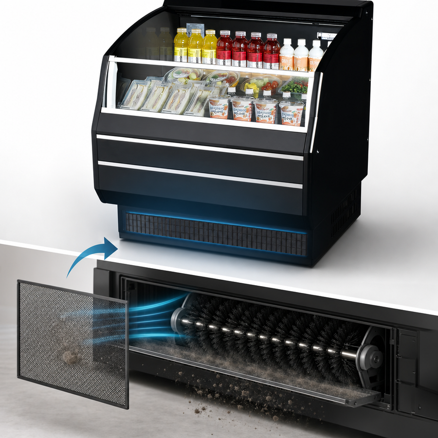 Self-Cleaning Condenser