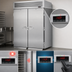 Thumbnail image #3 for Turbo Air PRO Series Roll-In Heated Cabinet for Correctional Facility, Two-Section, 75.6 Cu. Ft., Solid Door