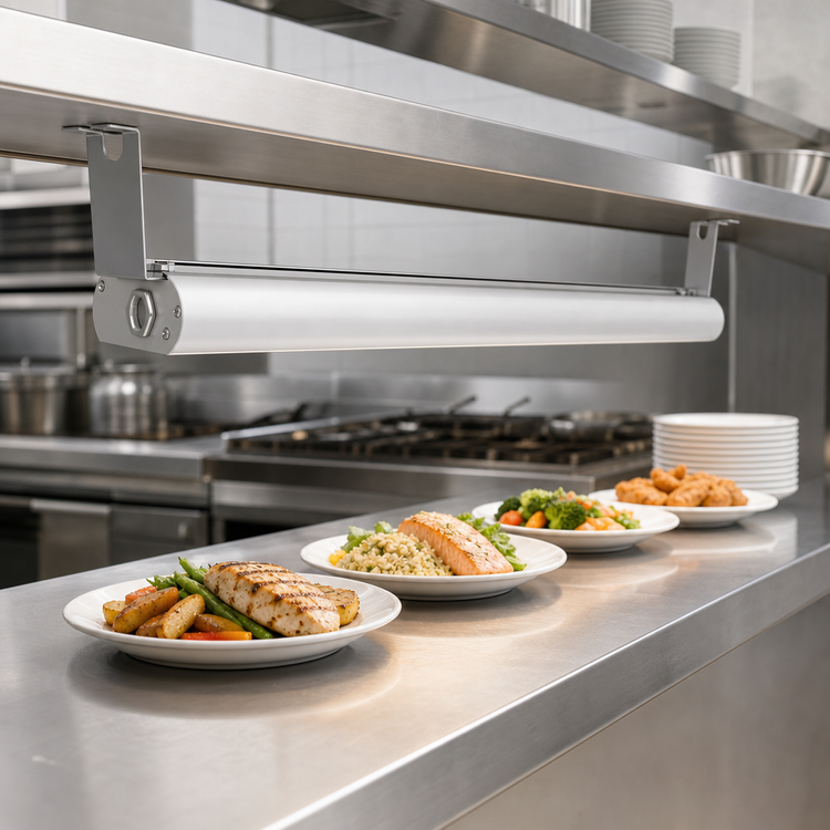 Product image #3 for Vollrath 72-Inch Low Profile Unlighted Heat Strip