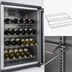 Thumbnail image #3 for Beverage-Air Curved Chrome Wine Rack for MMRR49