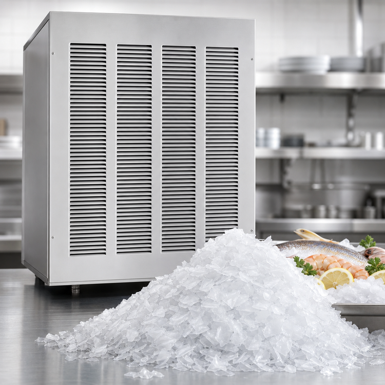 Product image #4 for Ice-O-Matic MFI1506A Air-Cooled Flake Ice Maker, 1450 lb/Day