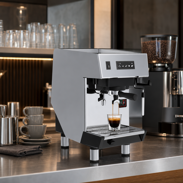 Product image #3 for UNIC Classic Plus 1 High-Profile 1-Group Automatic Espresso Machine, 110V