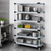 Thumbnail image #3 for Quantum 42 Inch x 18 Inch x 63 Inch Solid Shelving Starter Kit with 5 Shelves